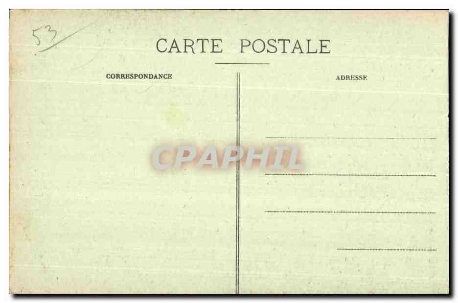 Laval — La Cathédrale, le Palais, la Porte Beucheresse — N.G. Laval, n°12 — Rückseite
