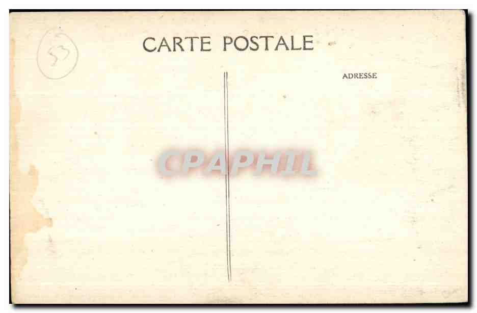 CPA Laval vue sur les quais le vieux pont et le Chateau — Rückseite