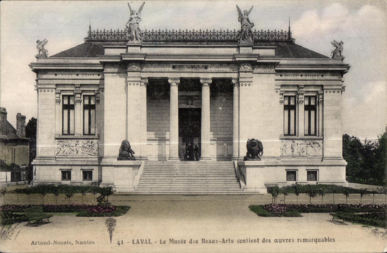 Musée des Beaux-Arts de Nantes — Übersicht — Verlag Artaud-Nozais, n°41