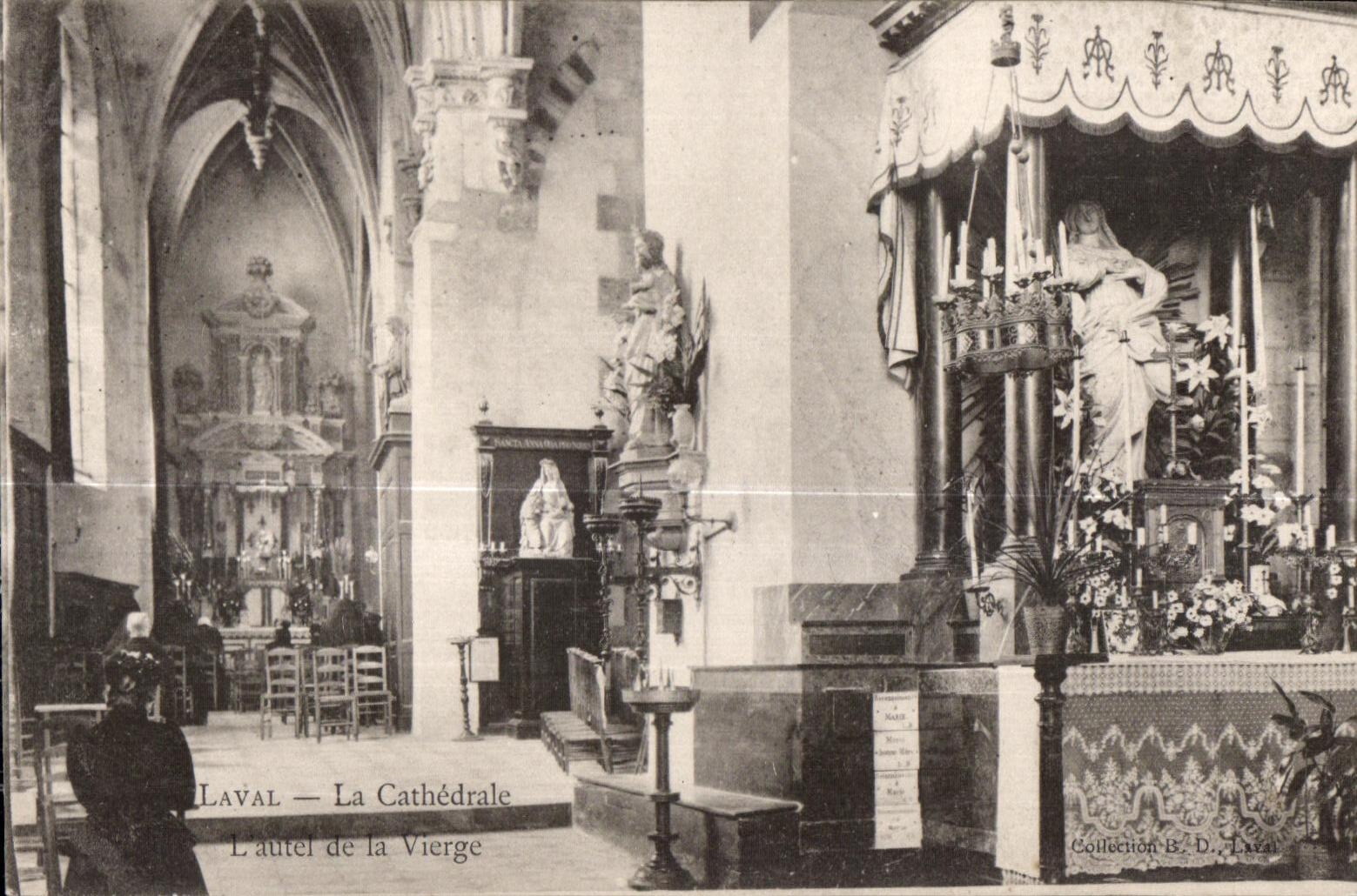 La Vallée — La Cathédrale — L'autel de la Vierge