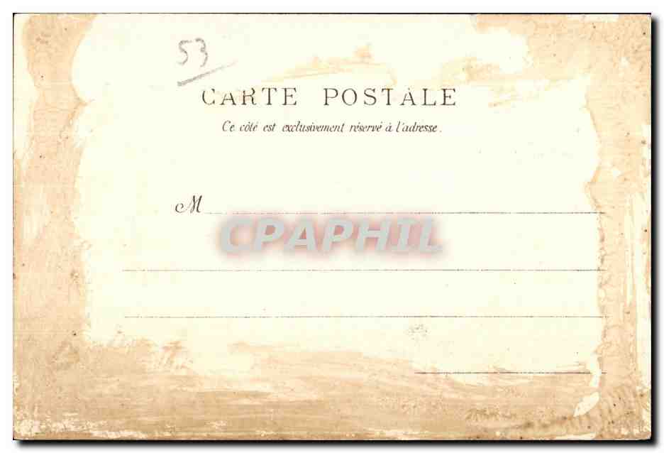 CPA Entrammes Chateau de la grand roche — Back