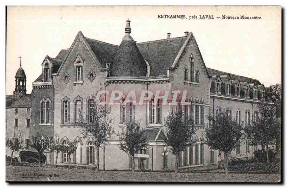 CPA Entrammes pres laval nouveau monastere