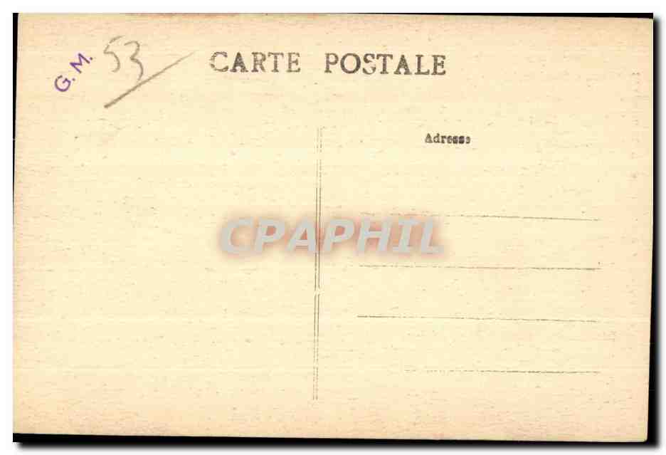 CPA Entrammes mayenne cloitre du monastere du port du salut — Back
