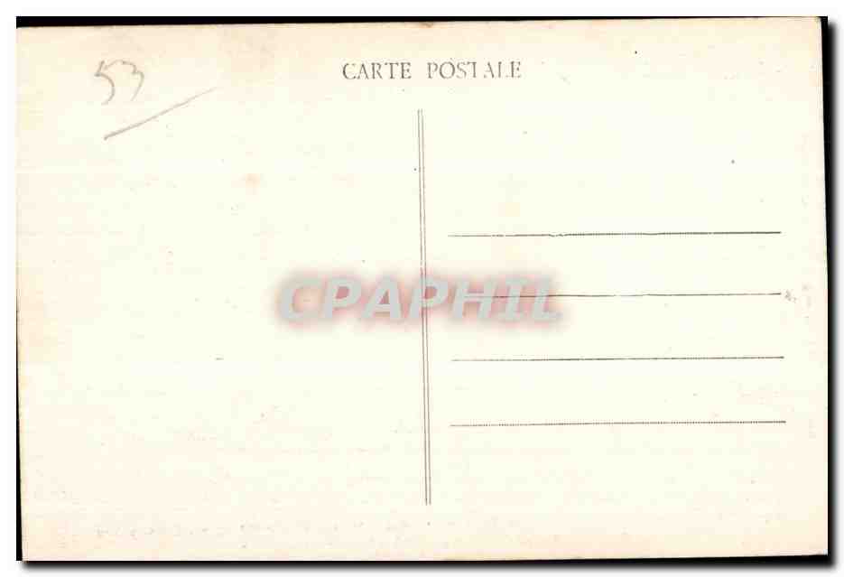 PONTMAIN Mayenne - La Grange Barbedette, devant laquelle se sont réunis les voyants du bourg au soir du 17 Janvier 1871 — Édition M. Pommier, Pontmain (Mayenne) — Verso