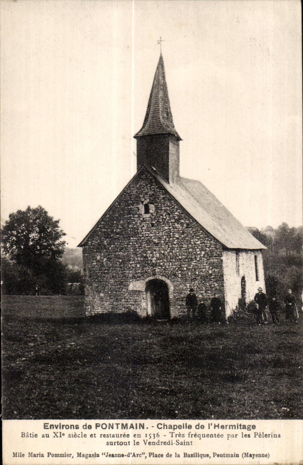 CPA Environs de pontmain chapelle de l Hermitage