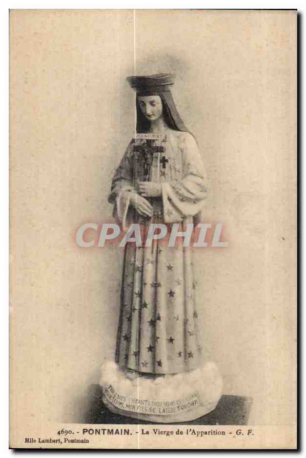 Pontmain — La Vierge de l'Apparition — G. F. n° 4690