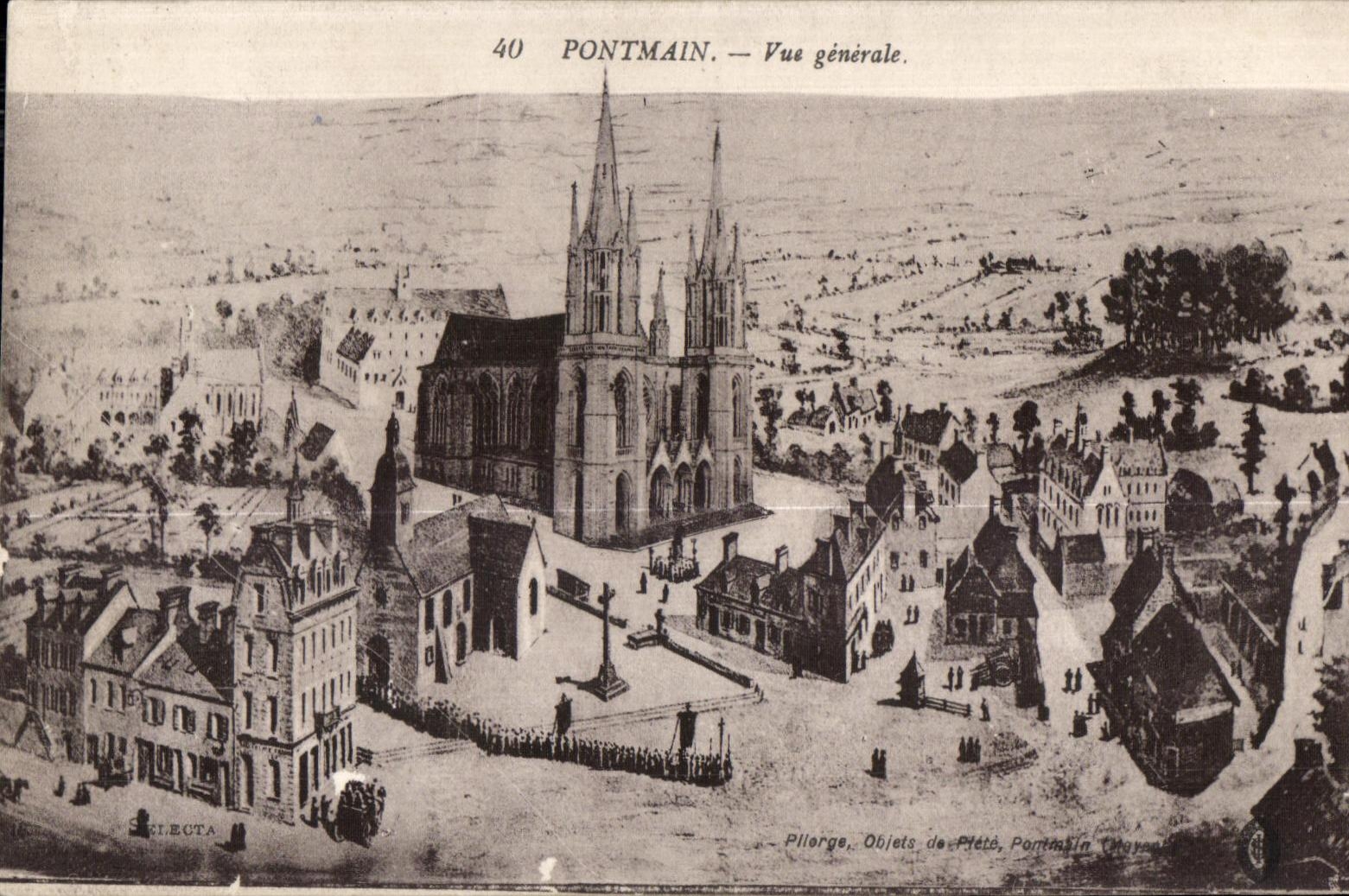 CPA Pontmain etang des cote nord