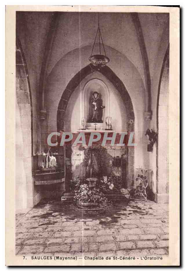 Saulges (Mayenne) — Chapelle de St-Cénéré - L'Oratoire