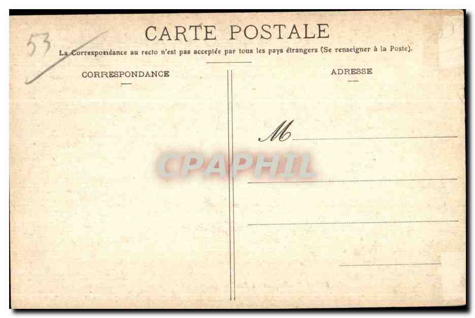 CPA Entree des grottes saulges mayenne phototypie hamel jallier et c laval — Rückseite