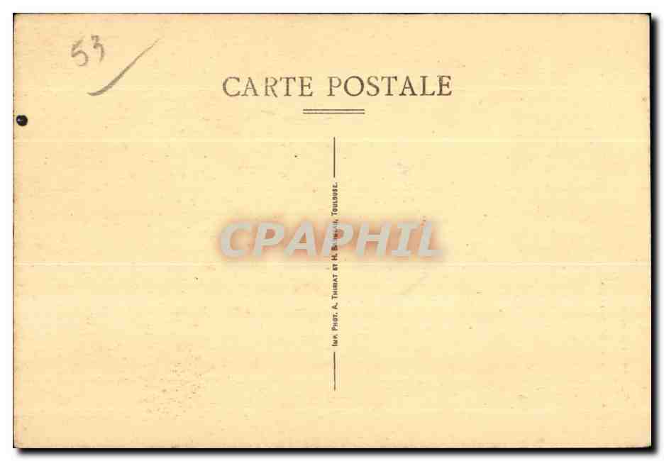CPA Craon Entree de Chapelle des Benedictines — Rückseite