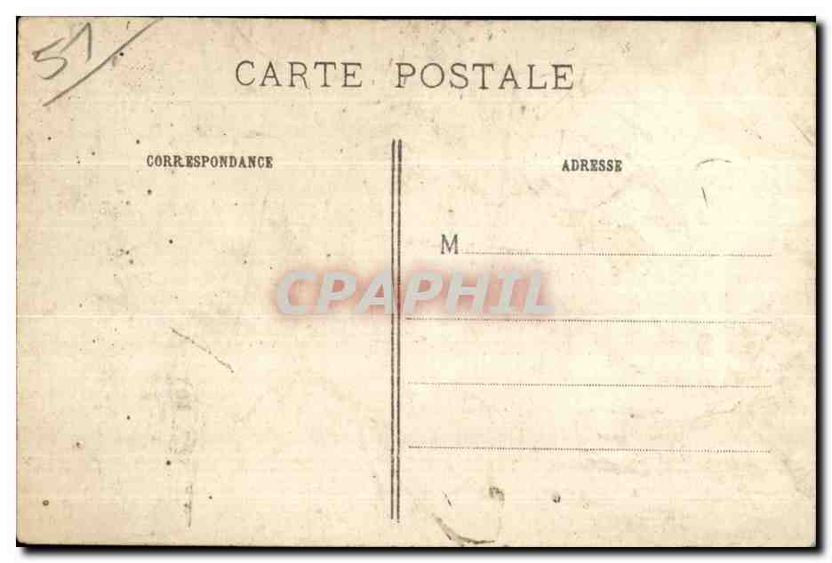 Le pont de Minaucourt, près Beauséjour — En Champagne — IMP. BAUDINIÈRE, NANTERRE — Reverso