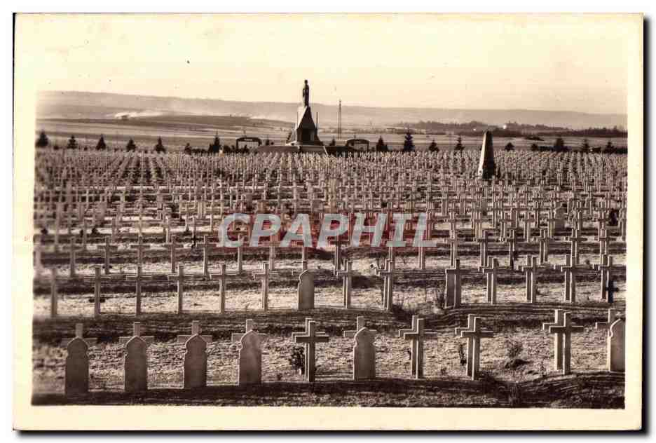Sillery près Reims — Cimetière militaire français et monuments aux Morts — Edit. Reims-Cathédrale