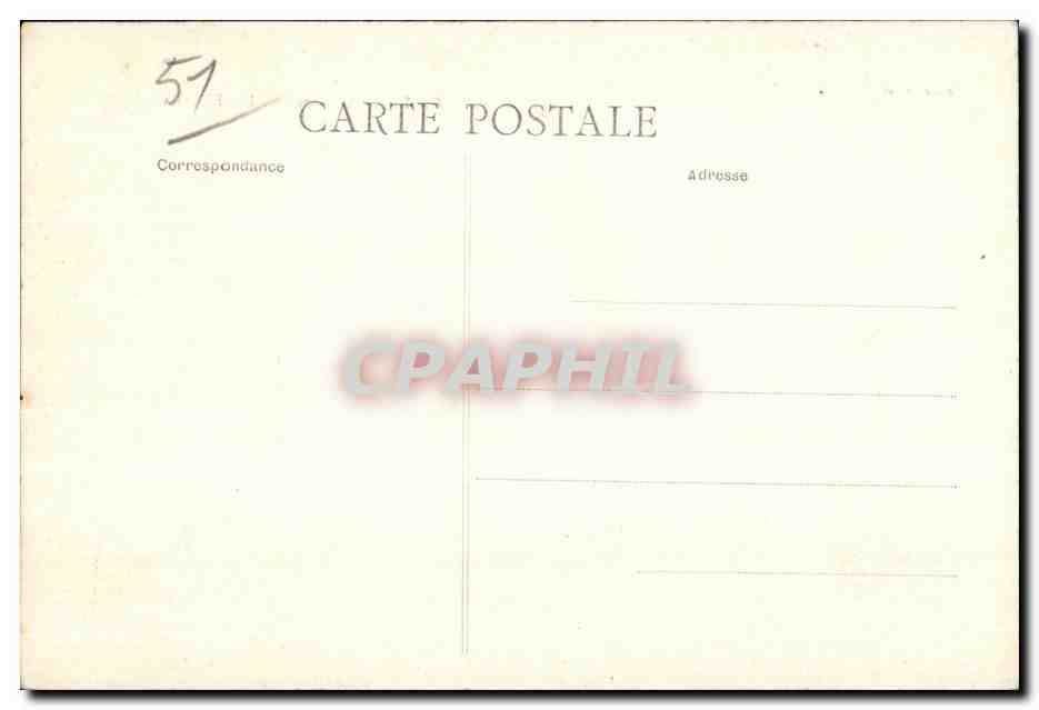 CPA Montmort Le Chateau et Les Fosses — Back