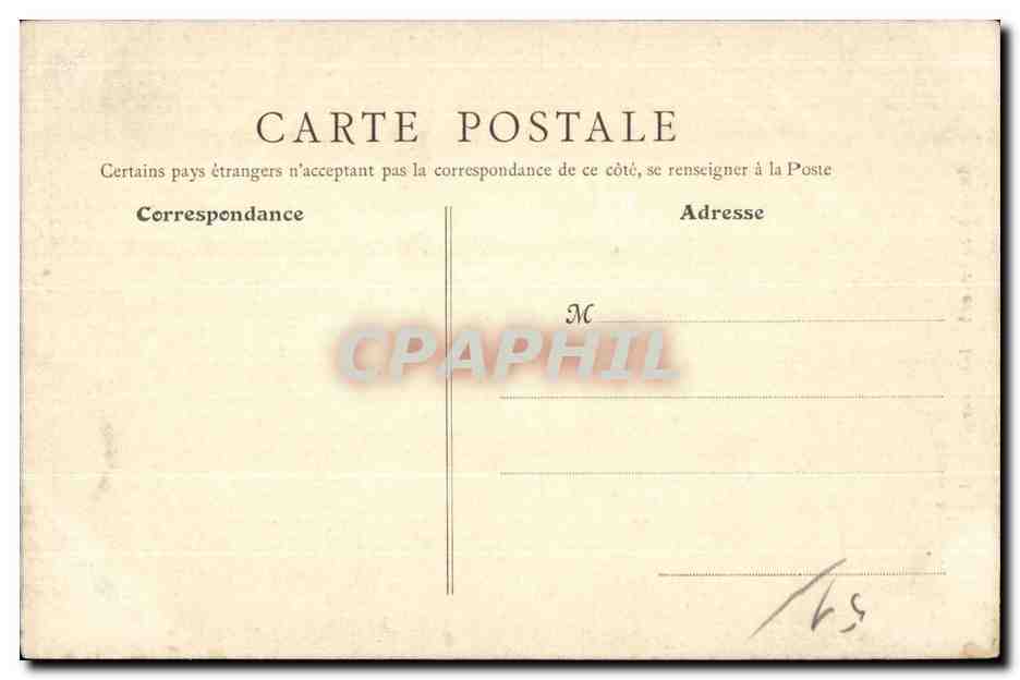 CPA Montmort Interieur de L Eglise — Back