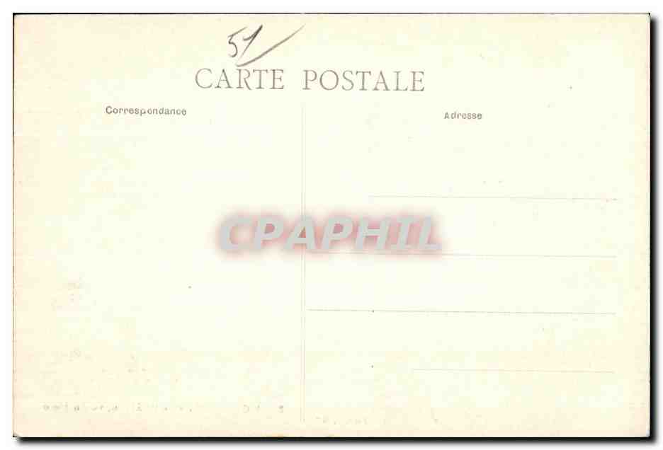 CPA Montmort Le Chateau Vu du Pare — Back