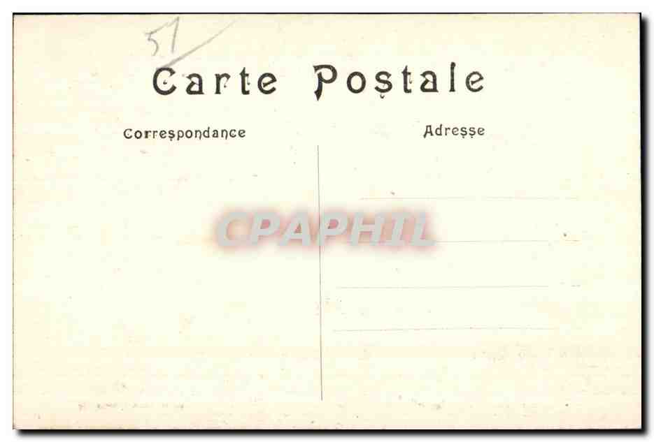 Revigny — Bataille de la Marne (6 au 12 Septembre 1914) — Entrée de la rue de Vitry côté Ouest — A. Humbert, phot. edit. St. Bizer — Verso