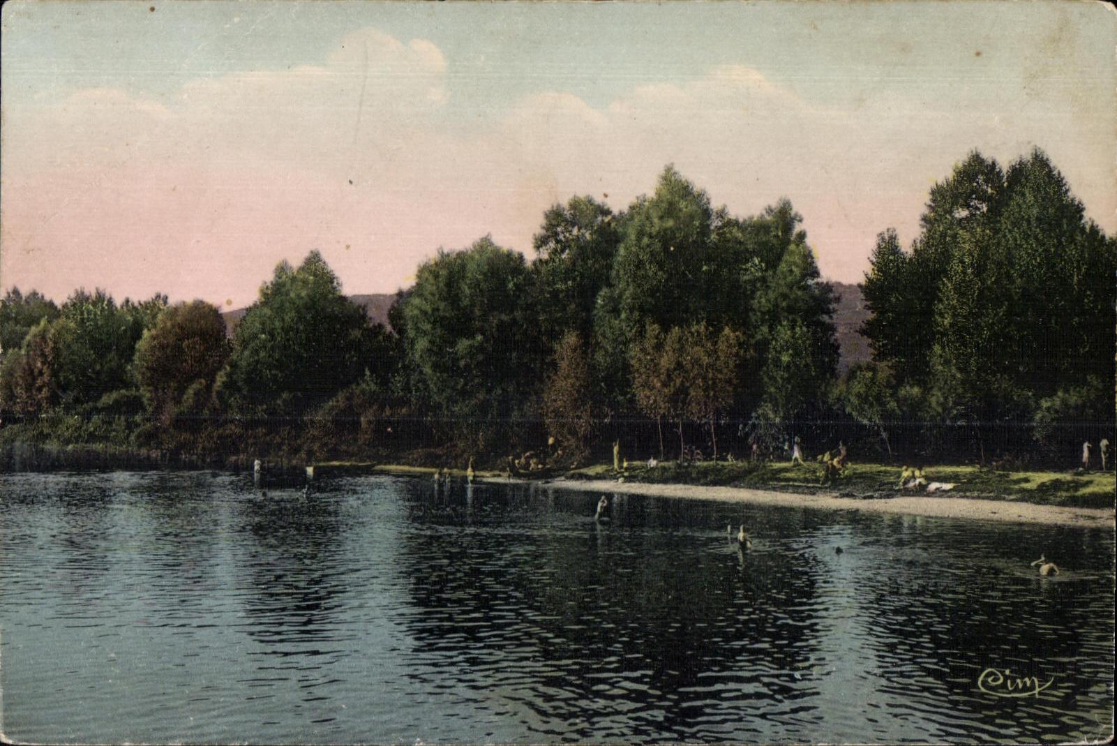 CPA Damery Marne La Plage