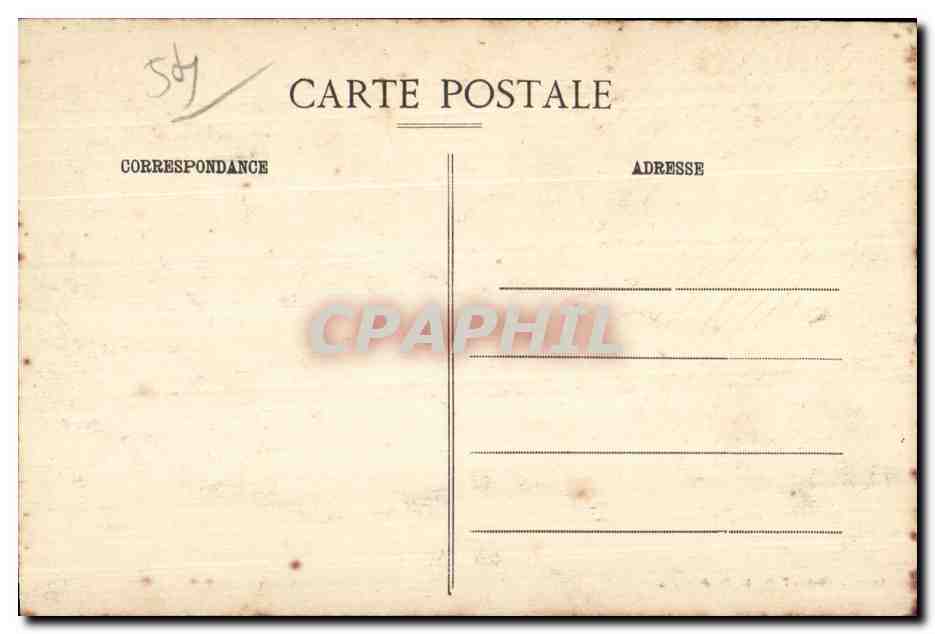 CPA Militaria CPA Le Grande Guerre Gerbeviller la Martyre — Rückseite