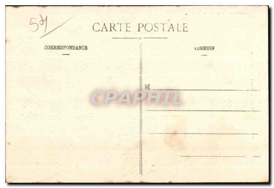 Gerbéviller-la-Martyre — Ses ruines — Lambert-Photo, R. II, 13, Pl. de l'Angle — Rückseite