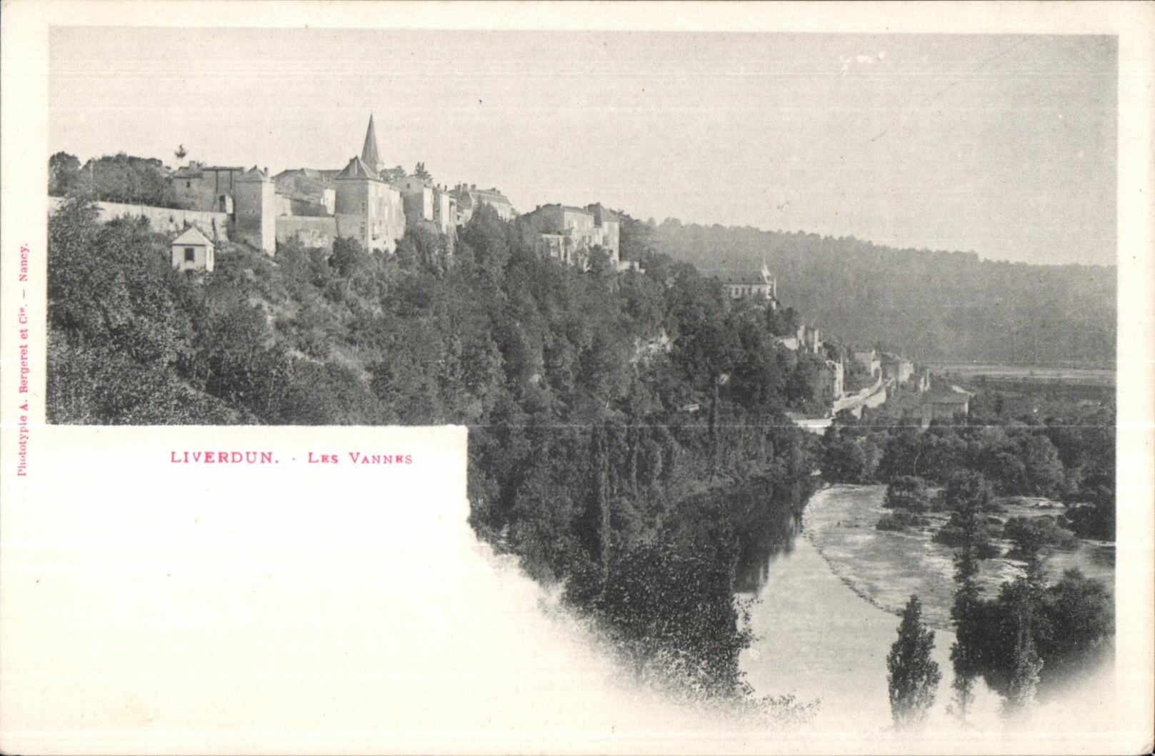 CPA Militaria CPA Liverdun Les Vannes