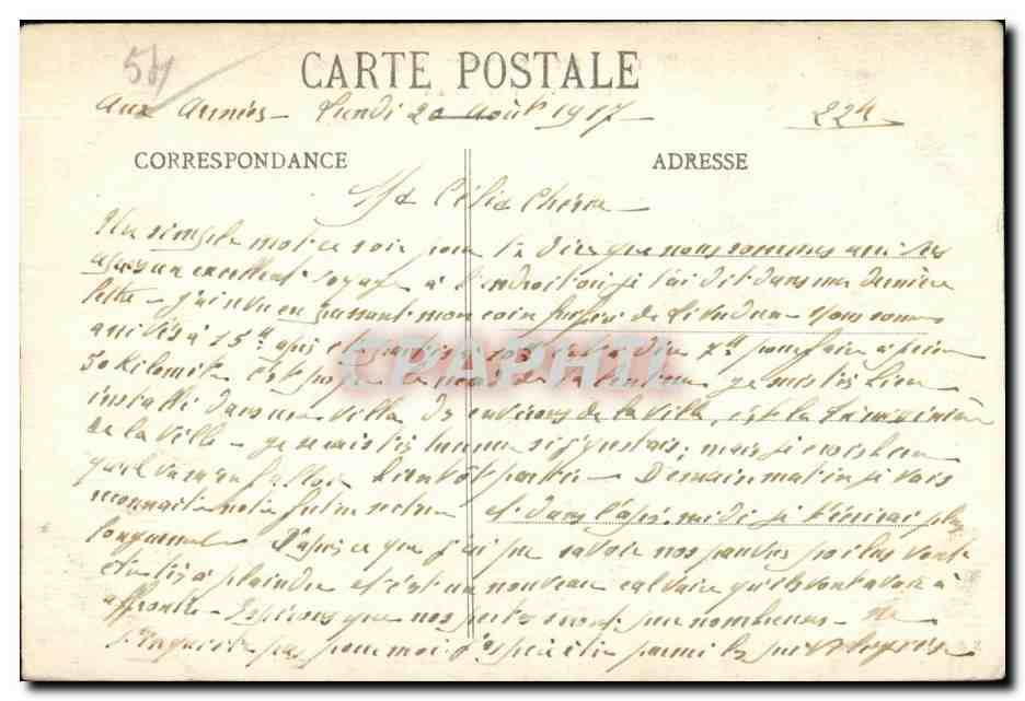 Liverdun pittoresque — La Moselle sous le Pisui — Éditeur Henry Lorrain, n° 564 — Rückseite