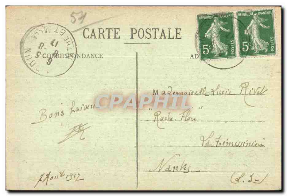 Liverdun pittoresque — La Garenne — éditeur La Garenne — Rückseite