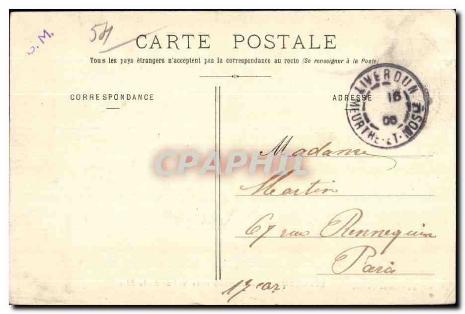 LIVERDUN - Le Château et la Vallée de la Flie — NOEL. BAZAR LORRAIN, LIVERDUN — Rückseite