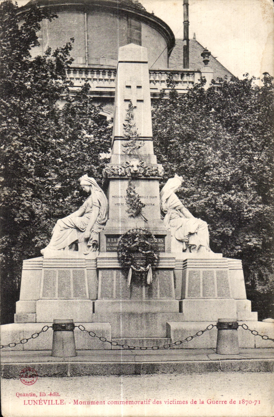 Lunéville - Monument commémoratif des victimes de la Guerre de 1870-71 — Quantin, lib.-édit.