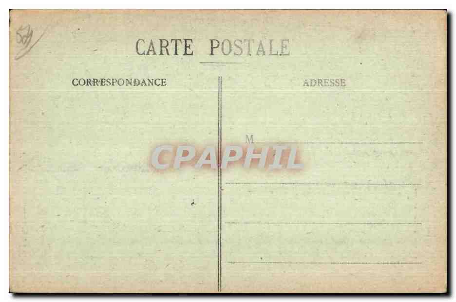 Lunéville — Le Canal de la Vezouze — Ouvrard, éditeur — Rückseite