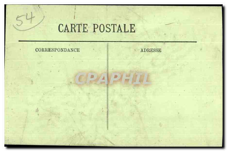 CPA Luneville La Statue de l Abbe Gregoire Conventionnnel Enfants — Verso