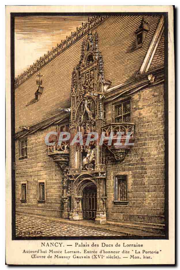 CPA Nancy Palais des Dues de Lorraine Aujourd hui Musee Lorrain