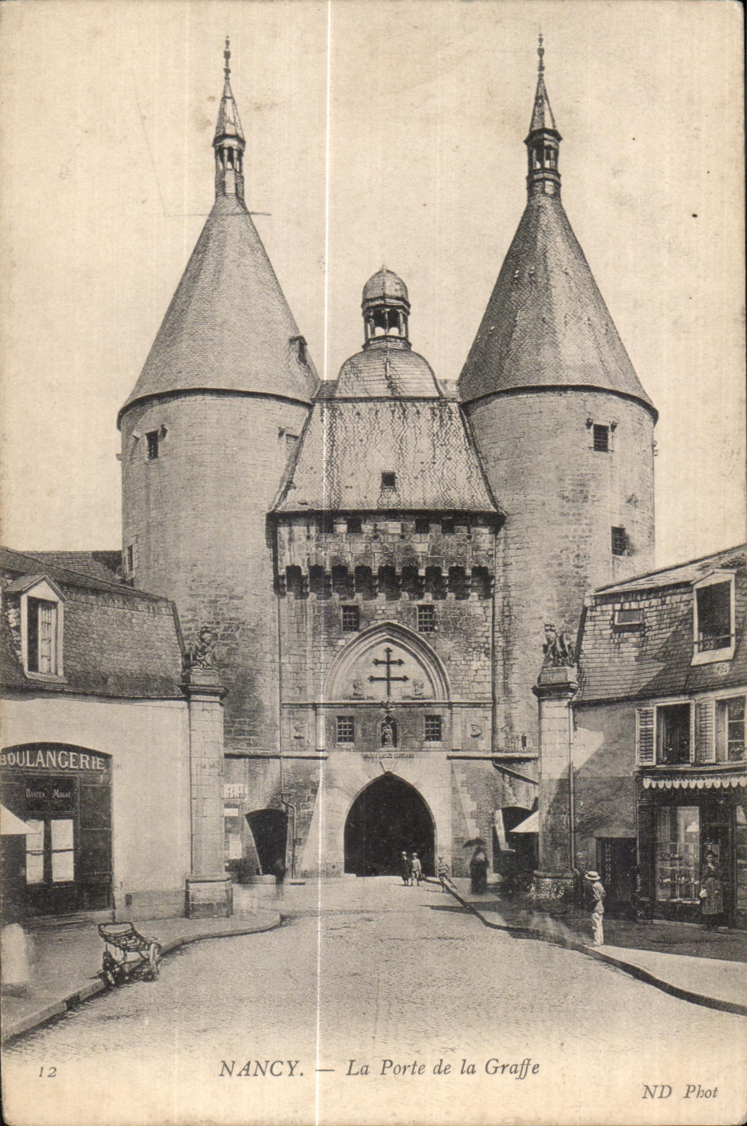 CPA Nancy La Porte de la Graffe