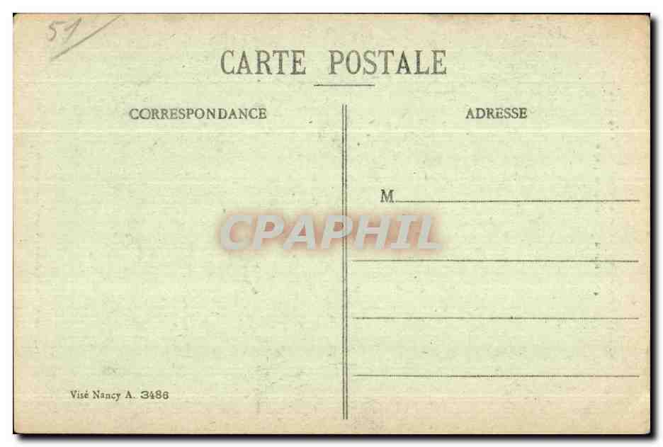 Reims dans ses annees de bombardements 1914-1917 Rue des Poissonniers  — Verso