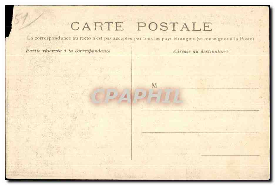 Reims — Statue de Jeanne d'Arc — Éditeur CPAPHIL, n°84 — Verso