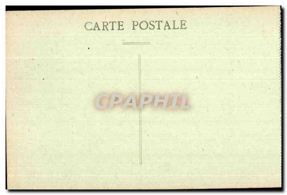 CPA Reims Environs de Ligne de Chalons a Reims Militaria Train  — Verso