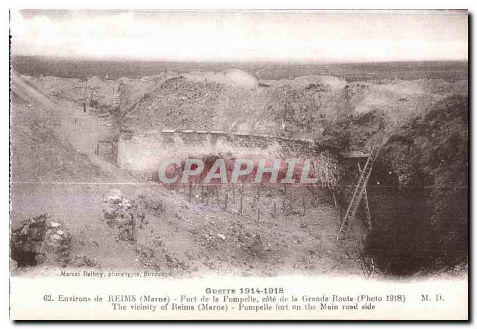 Fort de la Pompelle — Environ de Reims (Marne) — Marcel Delbboy, phototype, Bordeaux