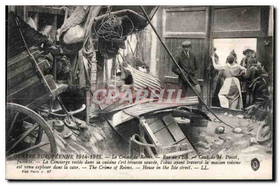 Le Crime de Reims — Rue de l'Isle — Vue Paris n° 97