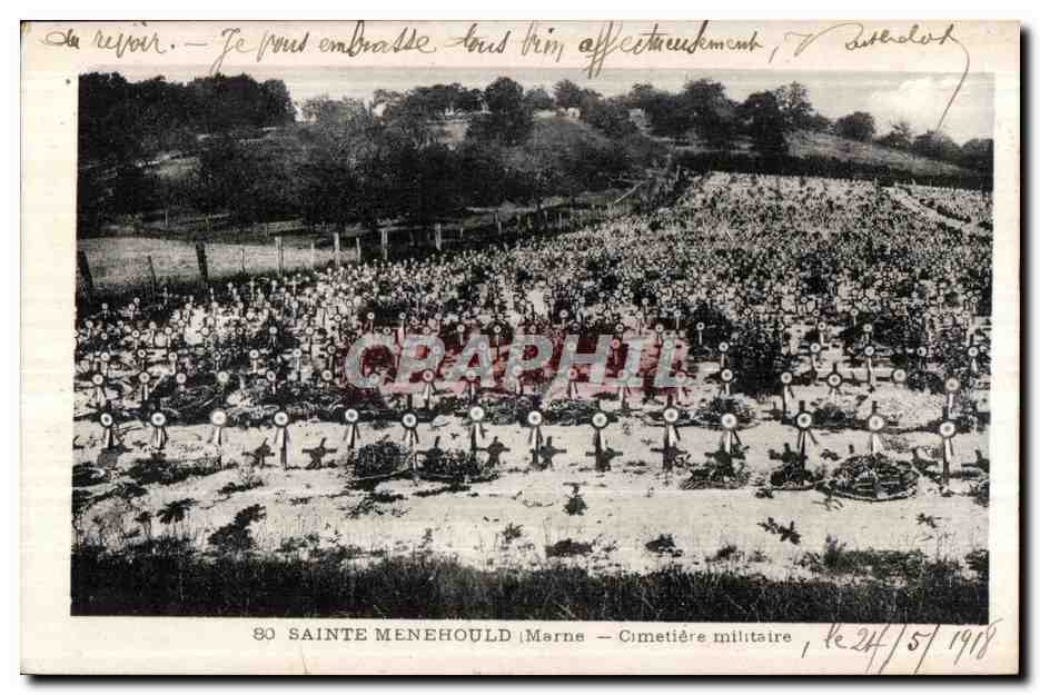 CPA Ste Menehould (Marne C)metiere militaire 