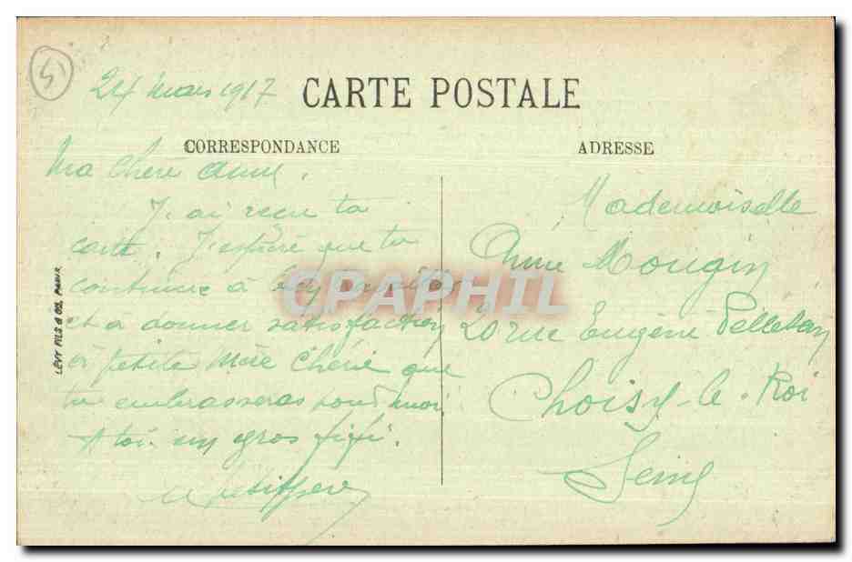 Mourmelon-le-Grand — L'Église — CPM n°18 — Verso