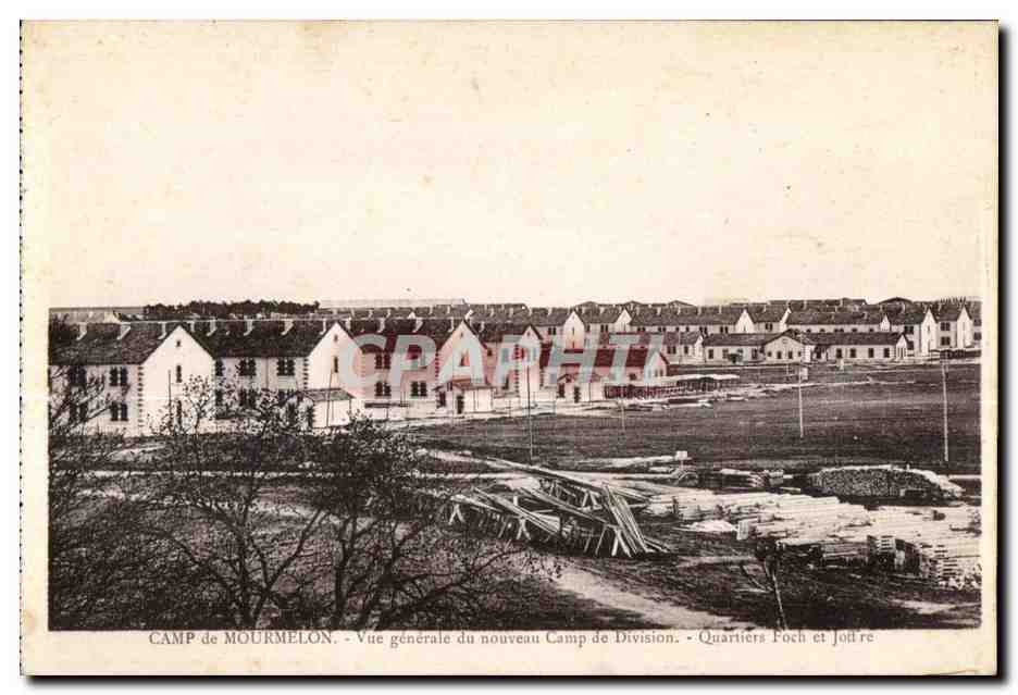 Camp de Mourmelon — Vue générale du nouveau Camp de Division — Quartiers Foch et Joffre