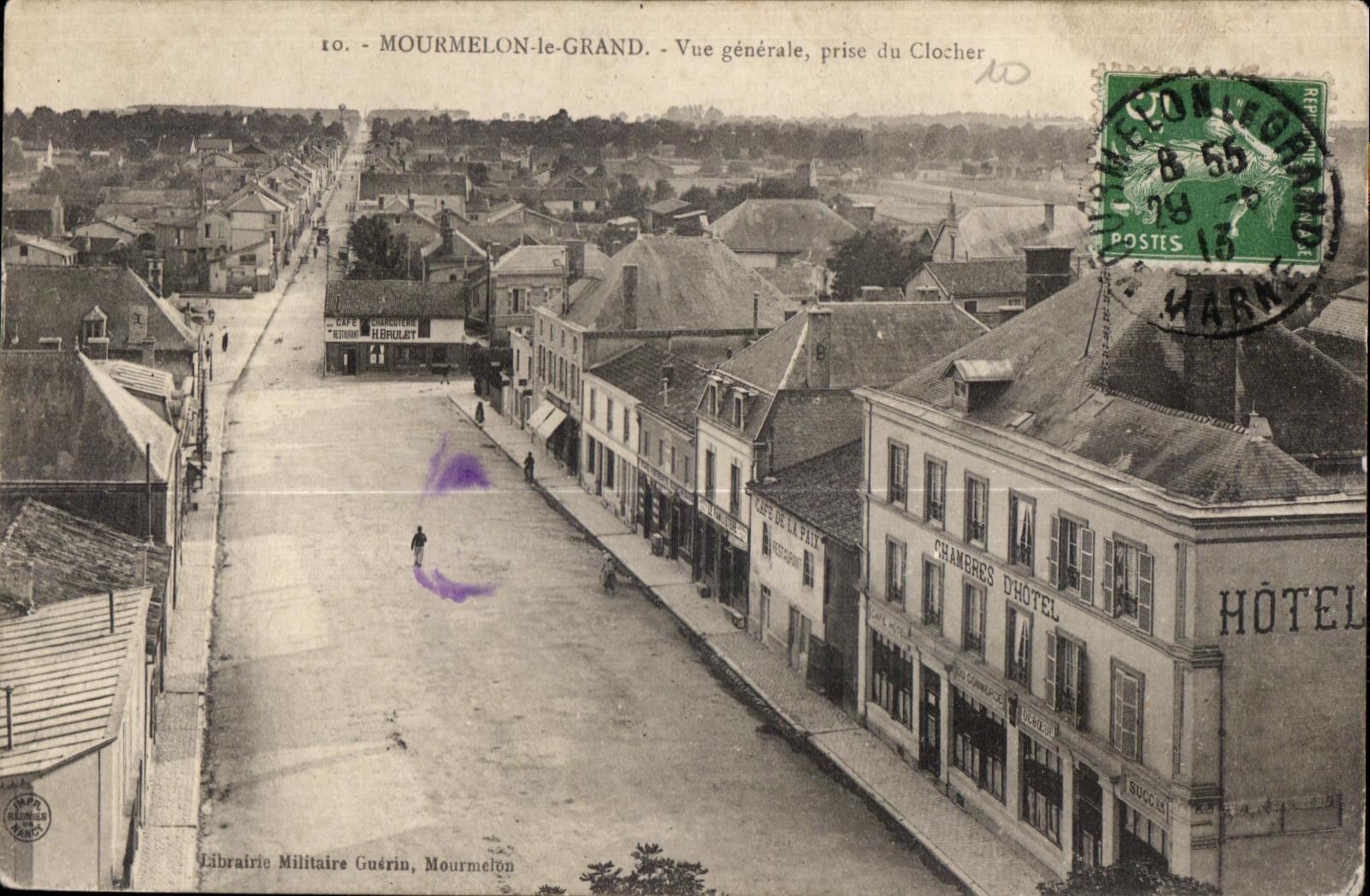Mourmelon-le-Grand — Vue générale prise du Clocher — Librairie Militaire Guérin