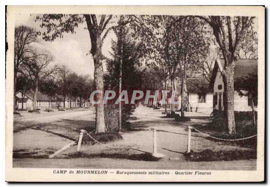 Camp de Mourmelon — Baraquements militaires - Quartier Fleurus