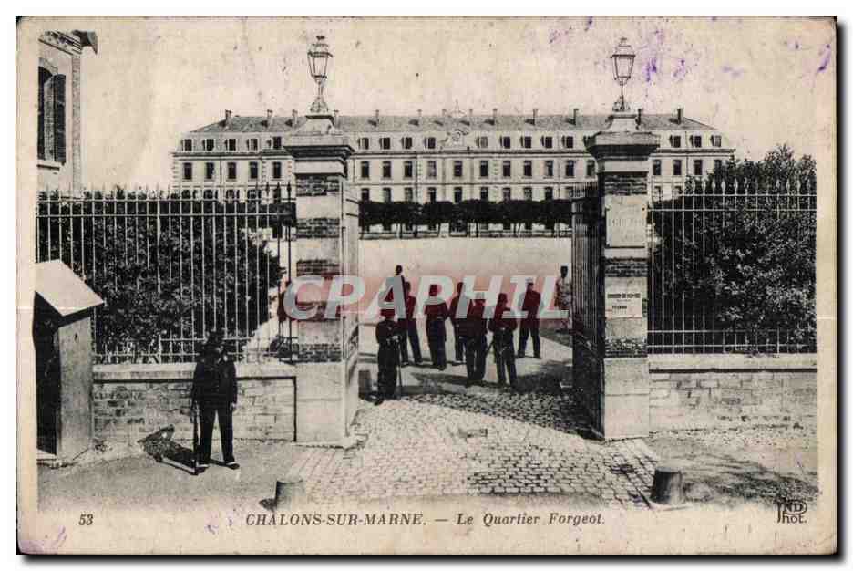 Chalons-sur-Marne — Le Quartier Forgeot — éditeur ND JROT, n° 53