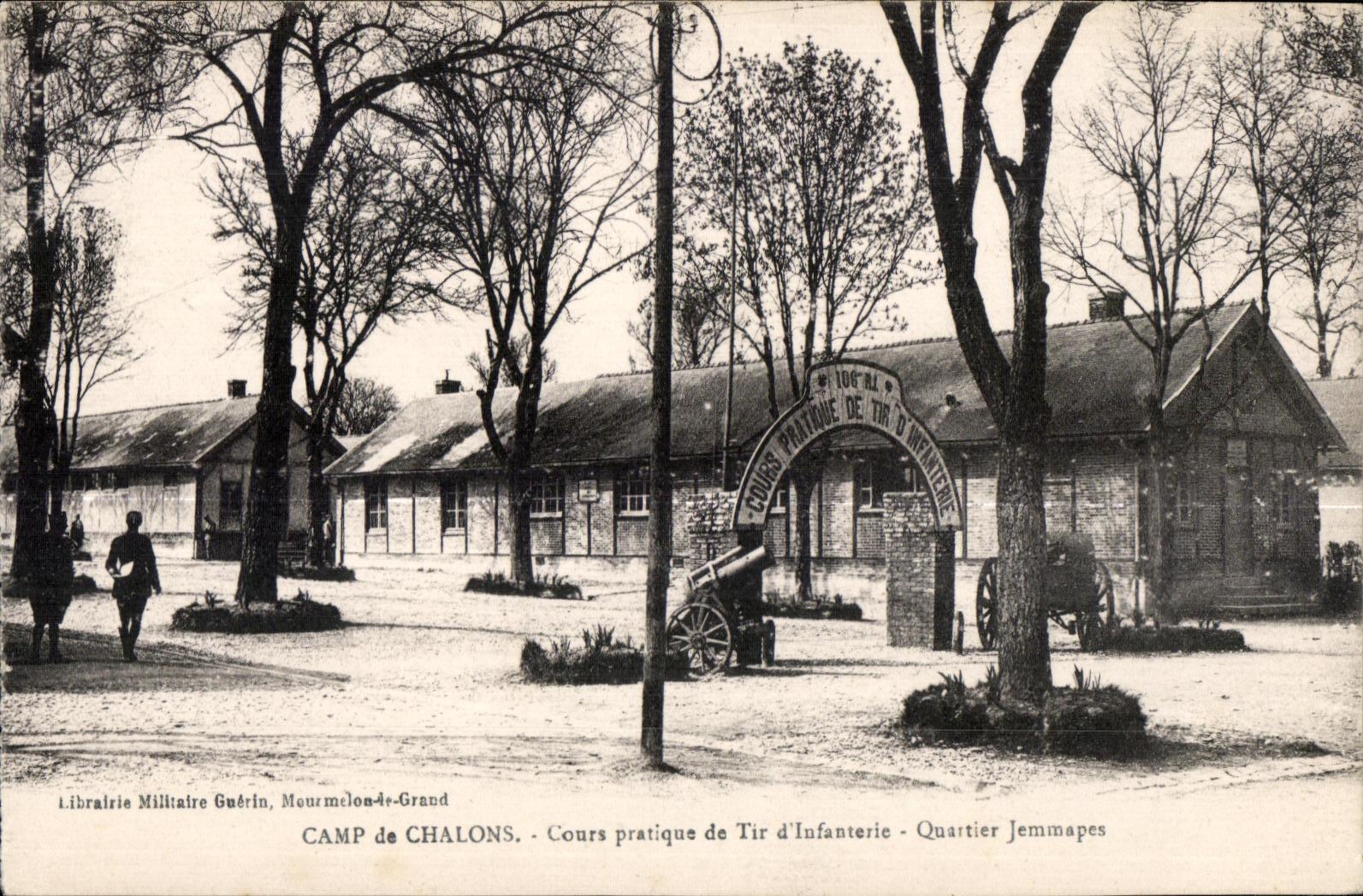 Camp de Chalons - Cours pratique de Tir d'Infanterie - Quartier Jemmapes — Librairie Militaire Guérin, Mourmelon-le-Grand