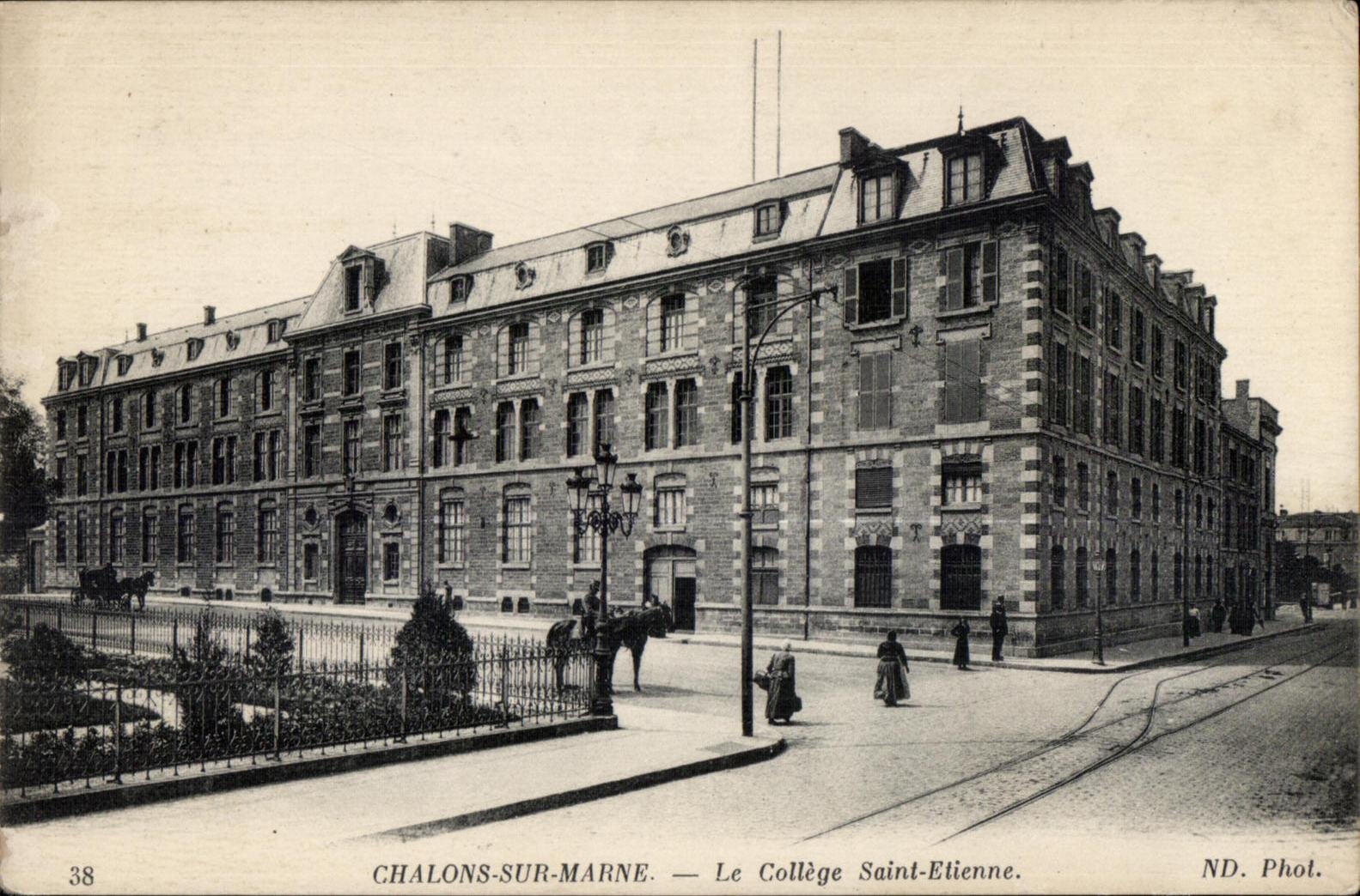 Chalons-sur-Marne — Kollegium Saint-Étienne — ND. Phot. n°38
