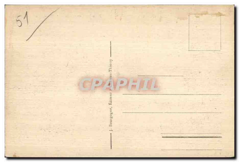 CPA Chalons sur Marne (Marne) Caserne du 106eme d Infanterie Militaria — Verso