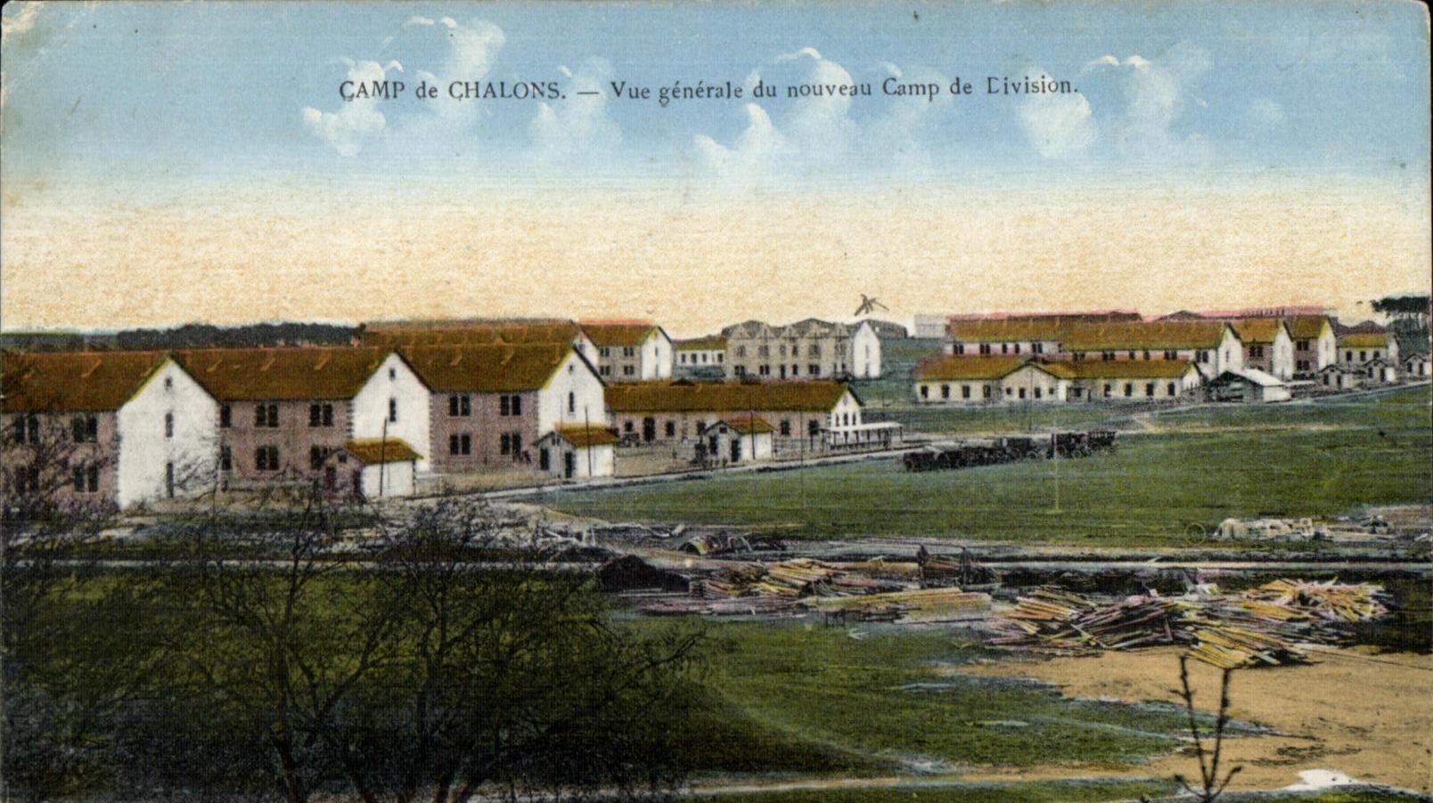 Camp de Chalons — Vue générale du nouveau Camp de Division