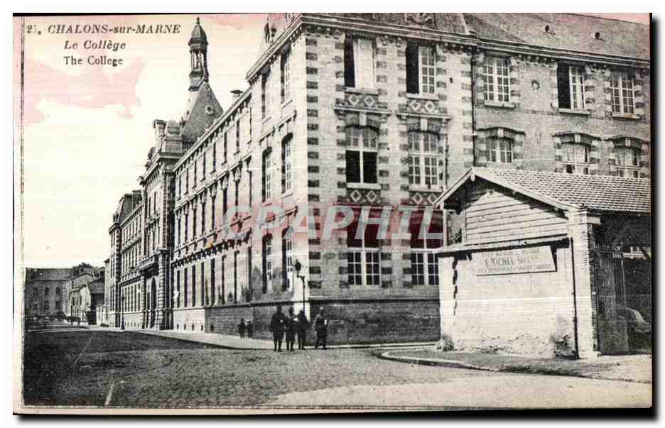 CPA Chalons sur Marne La College The college