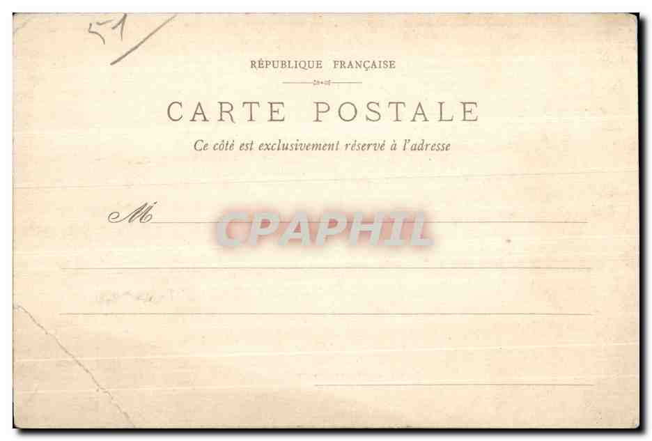 Chalons-sur-Marne — Quartier d'Artillerie. — Rückseite