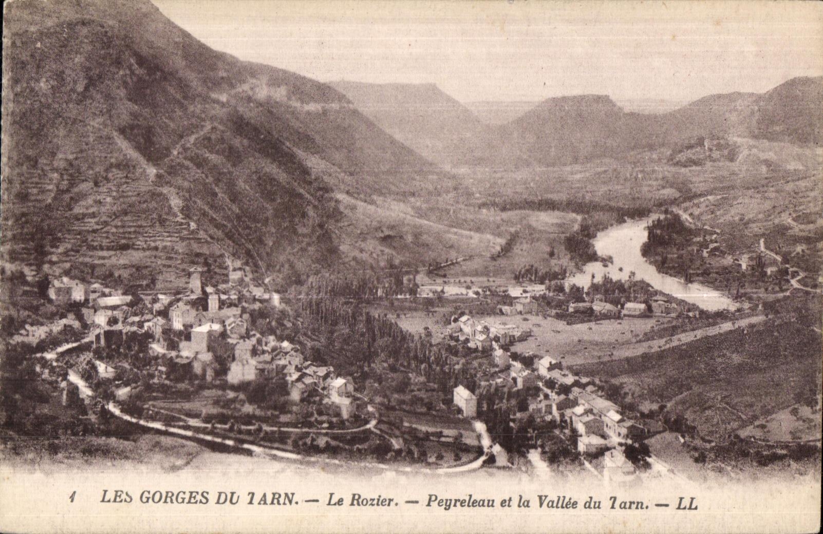 Les Gorges du Tarn — Le Rozier — Peyreleau et la Vallée du Tarn — LL